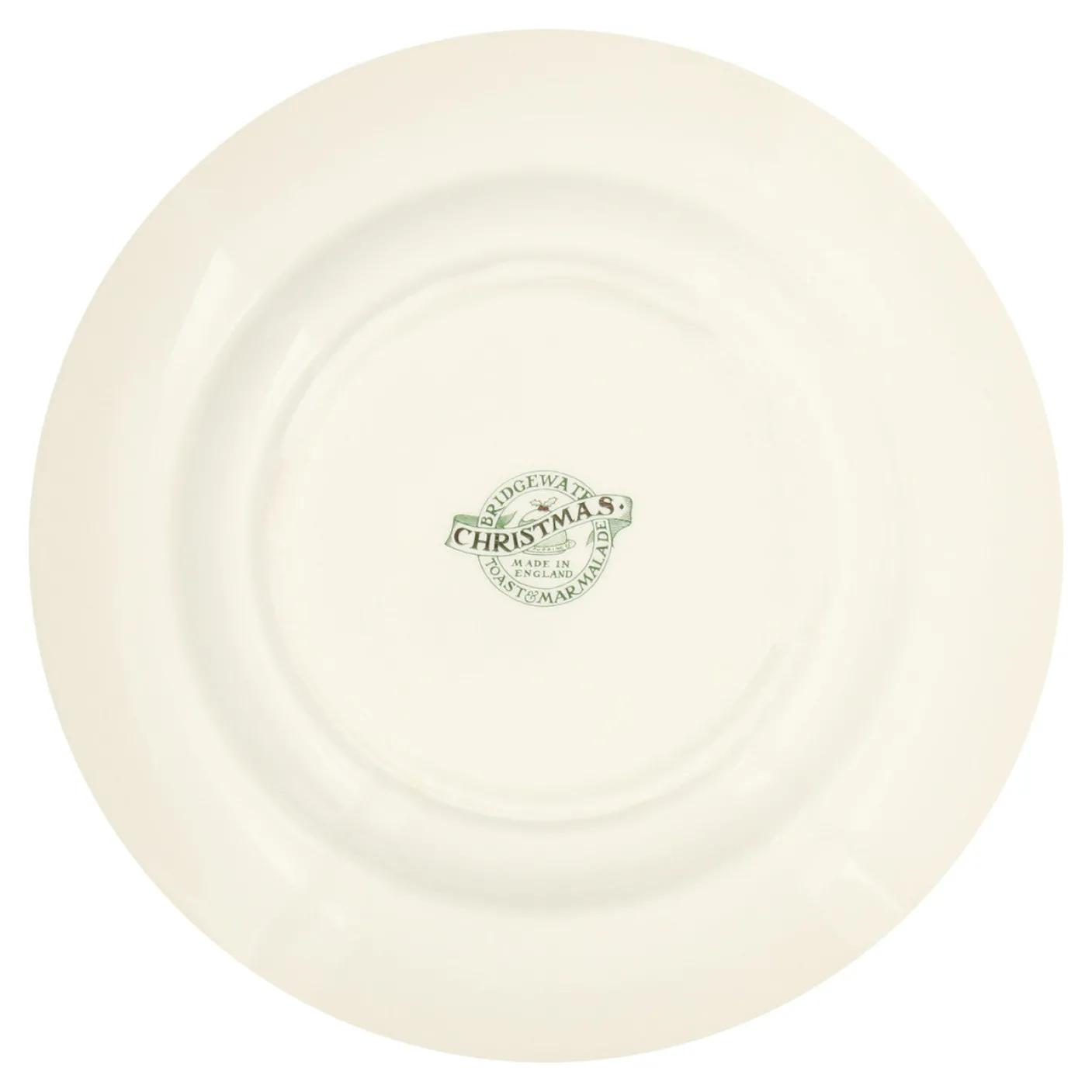 Christmas Toast Roast Turkey 10 1/2 inch Plate