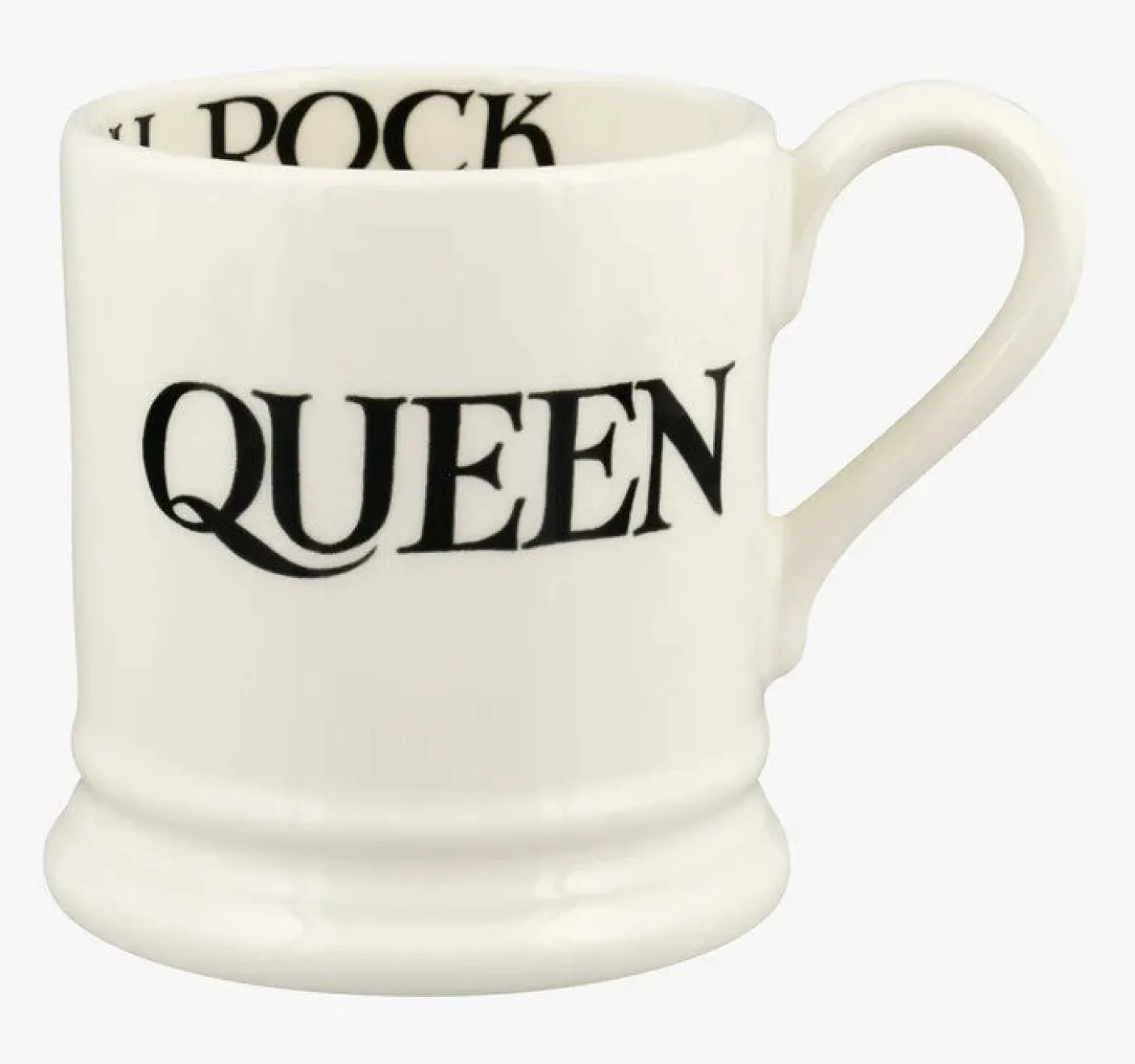 Black Toast King & Queen Set of 2 1/2 Pint Mugs