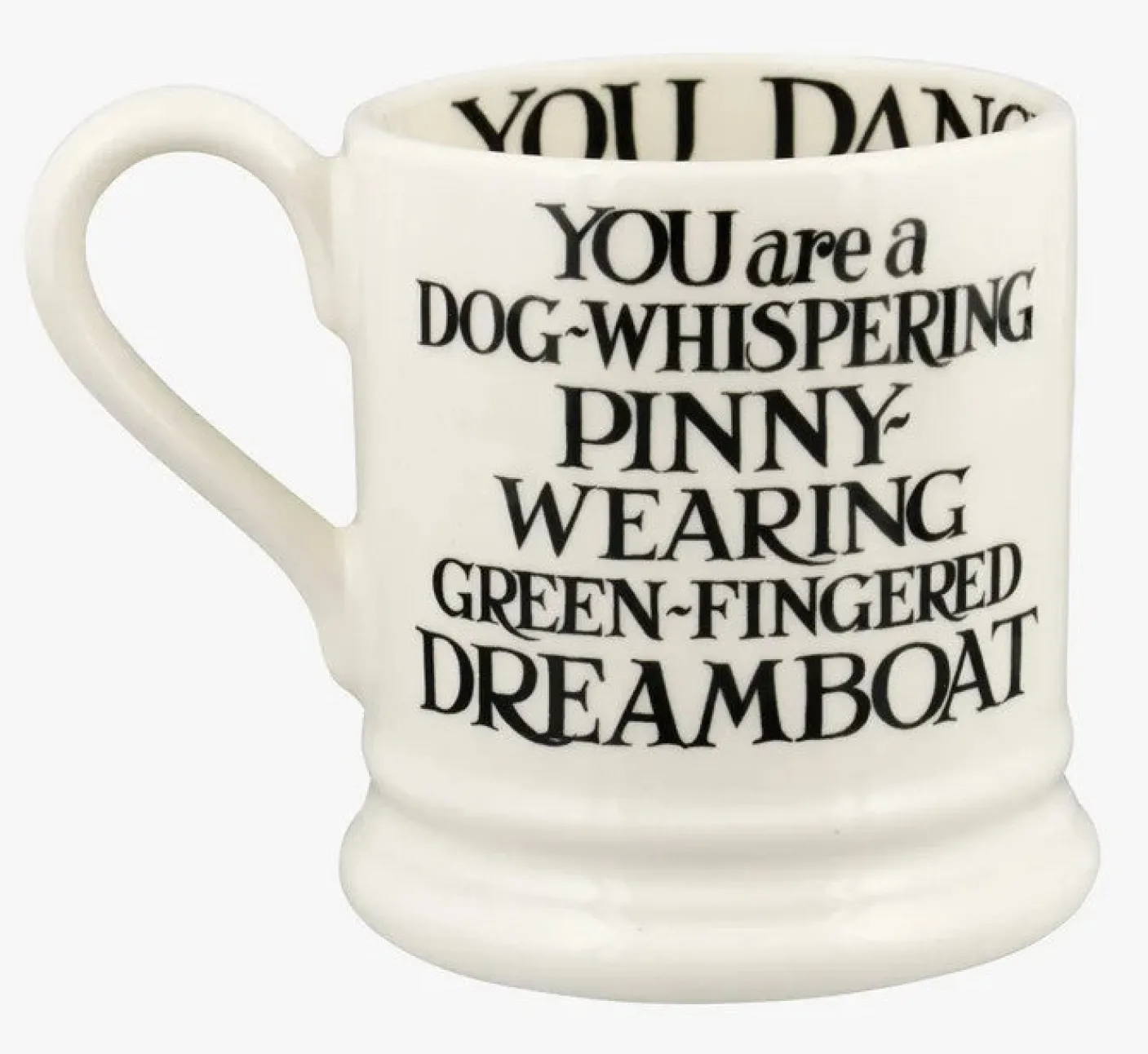 Black Toast King & Queen Set of 2 1/2 Pint Mugs