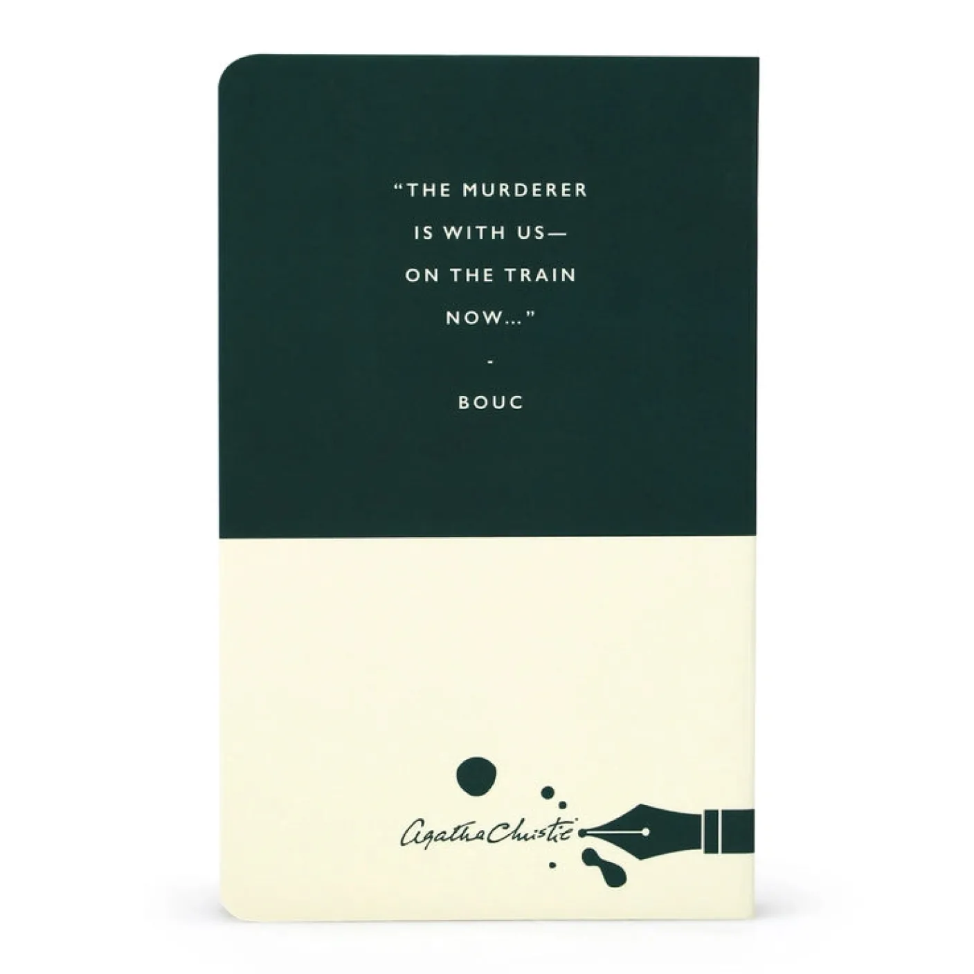 Agatha Christie "Murder On The Orient Express" Pocket Notebook