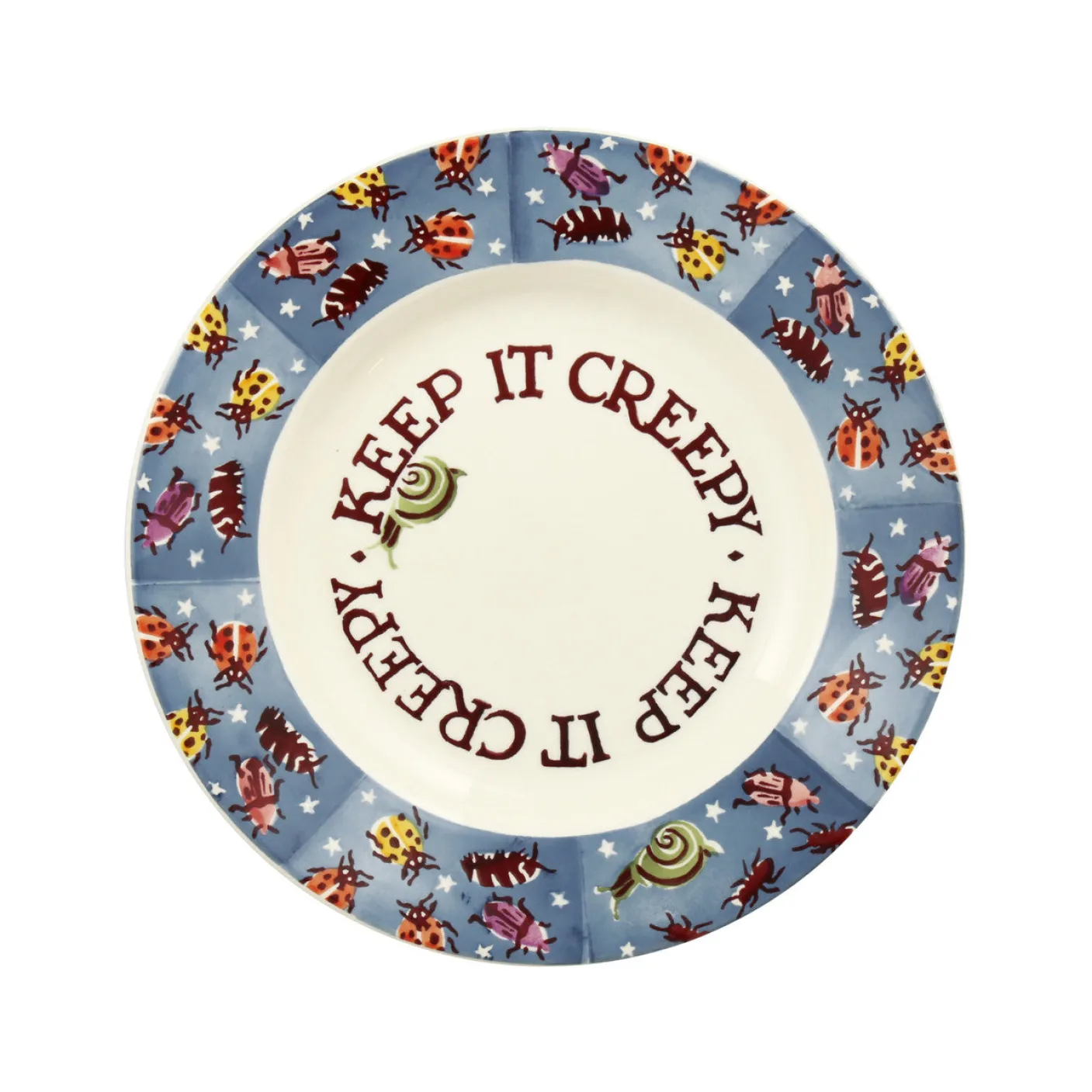 Keep It Creepy  8 1/2 inch Plate