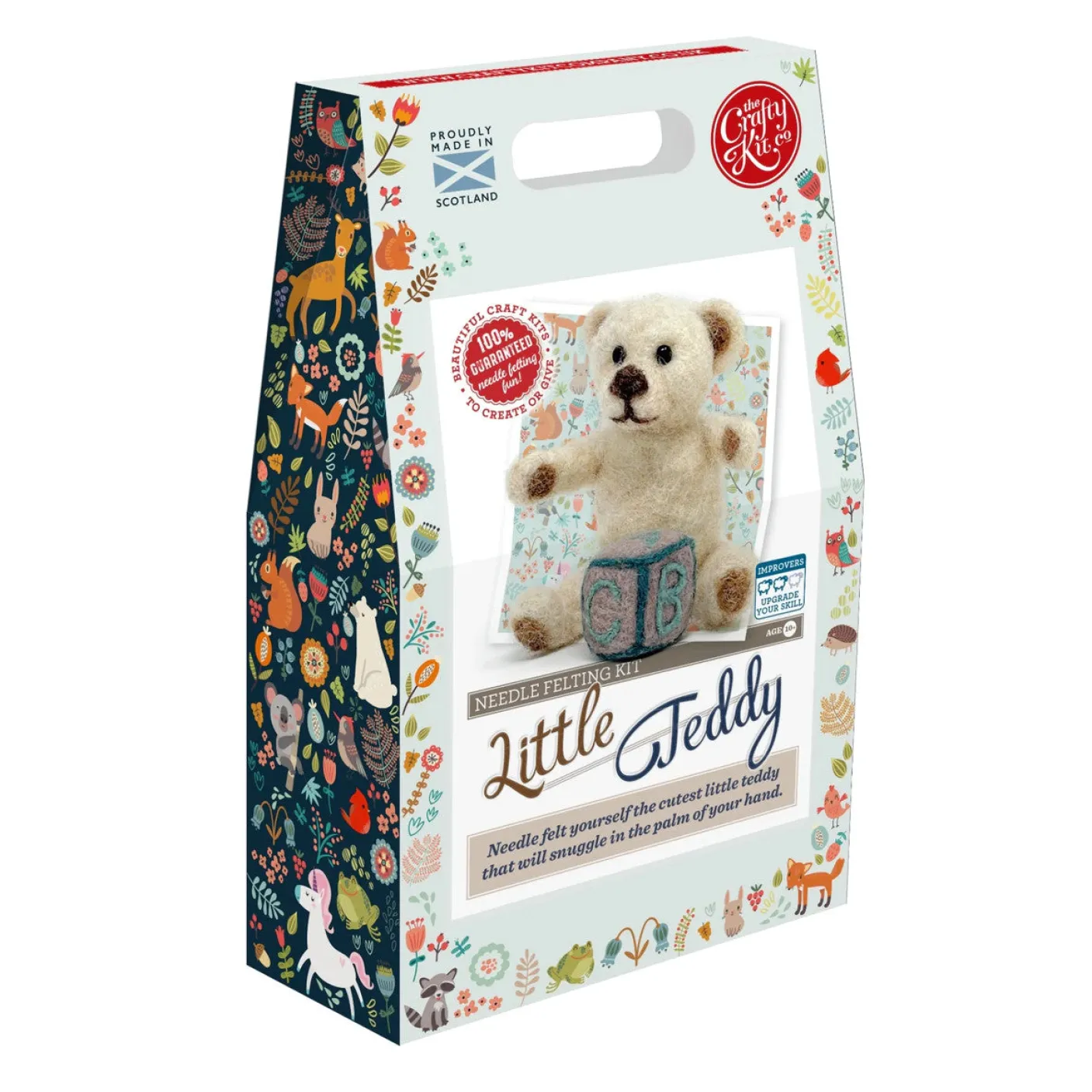 Little Teddy Needle Felting Kit