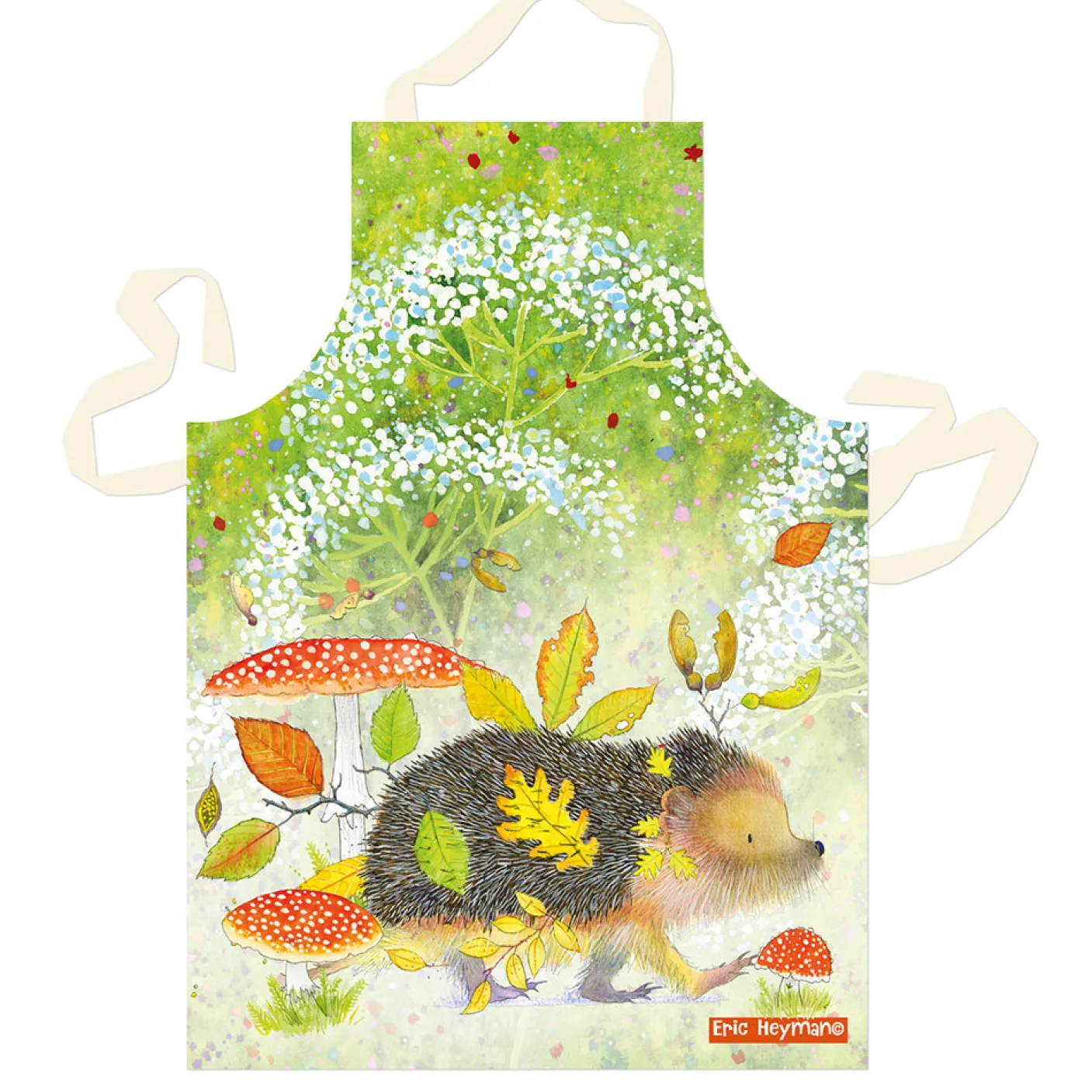 Hedgehog Cotton Apron
