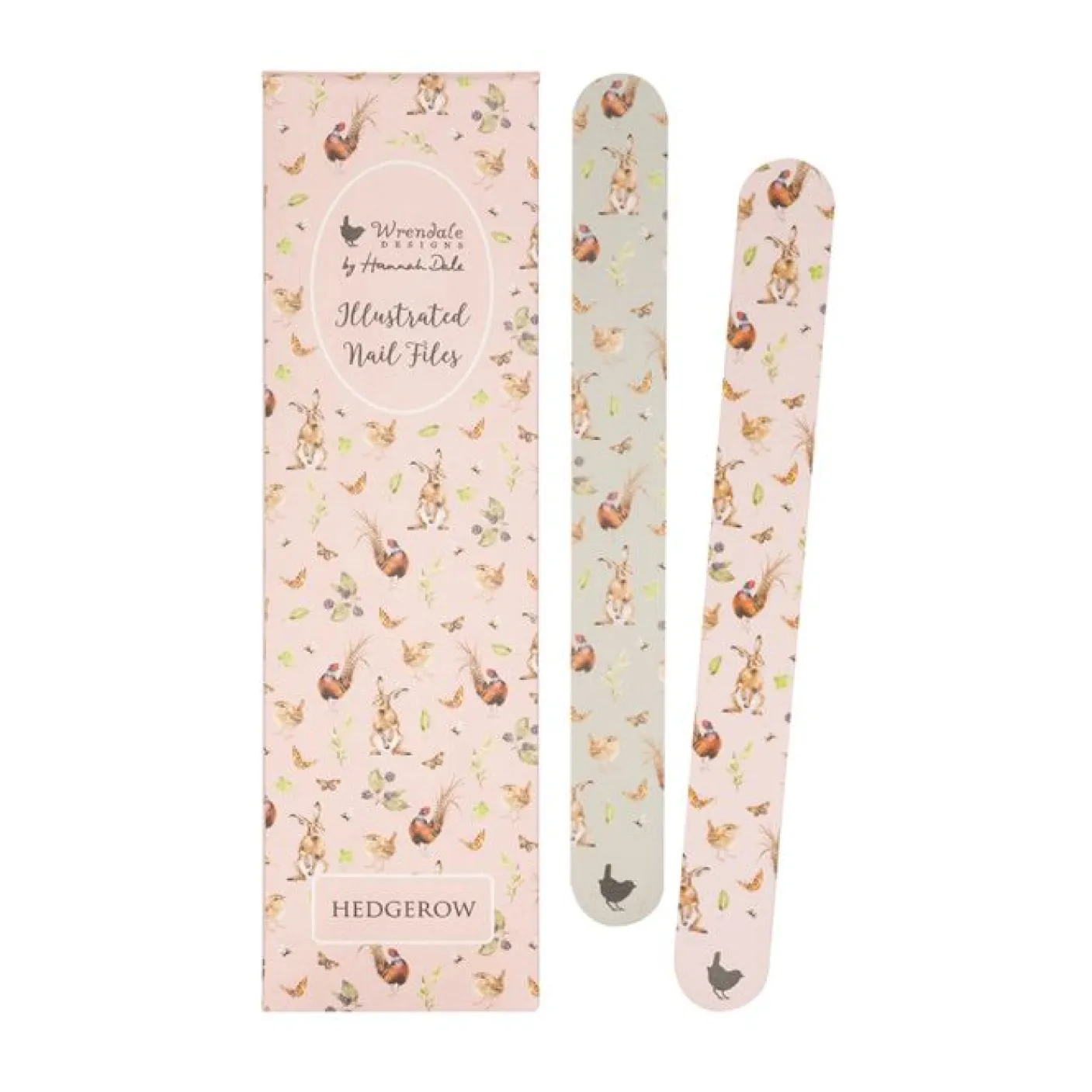 'Hedgerow' Illustrated Nail File Set