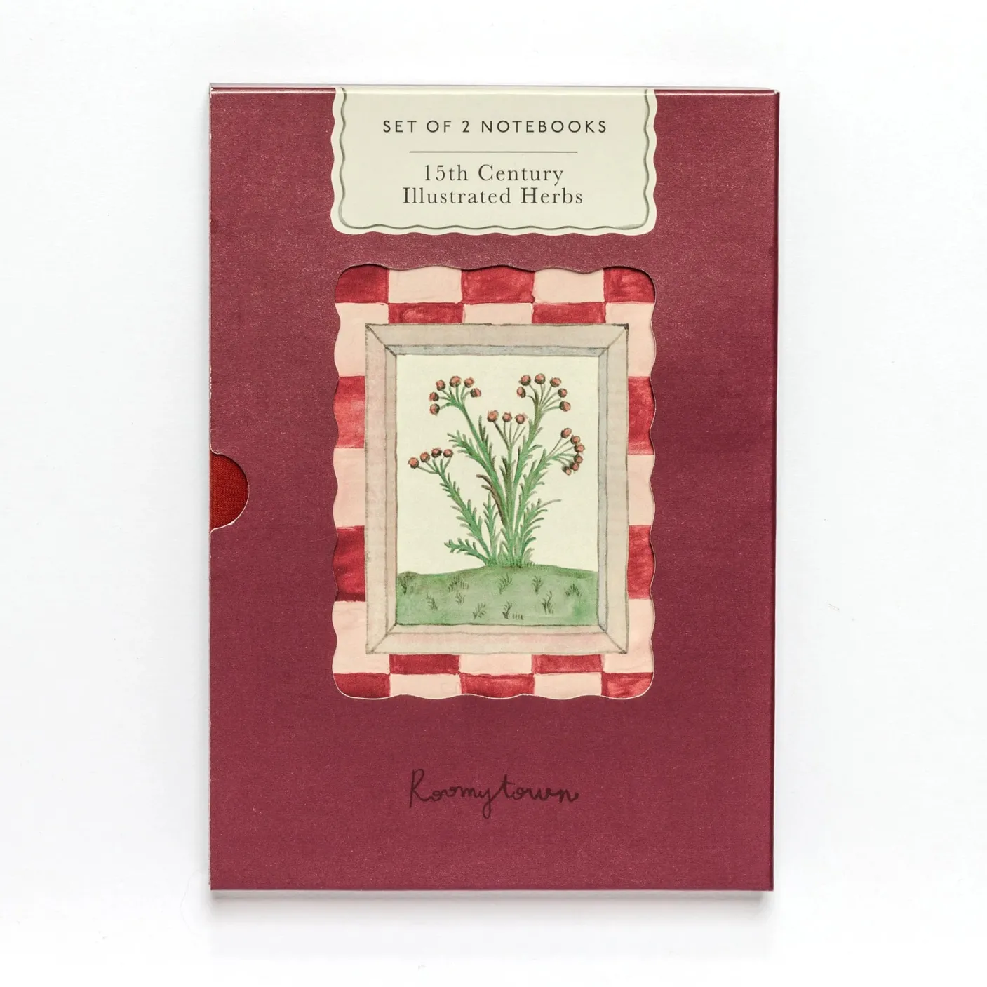 15th Century Illustrated Herbs Set of 2 Notebooks