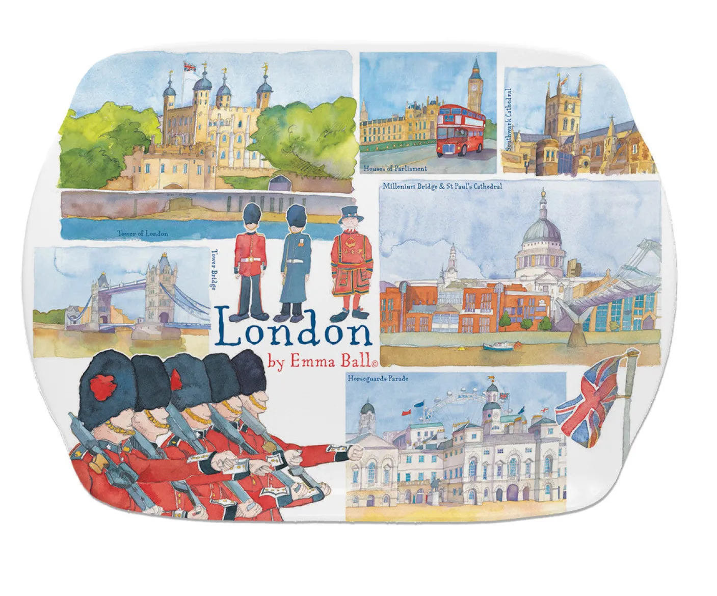 London Melamine Scatter Tray