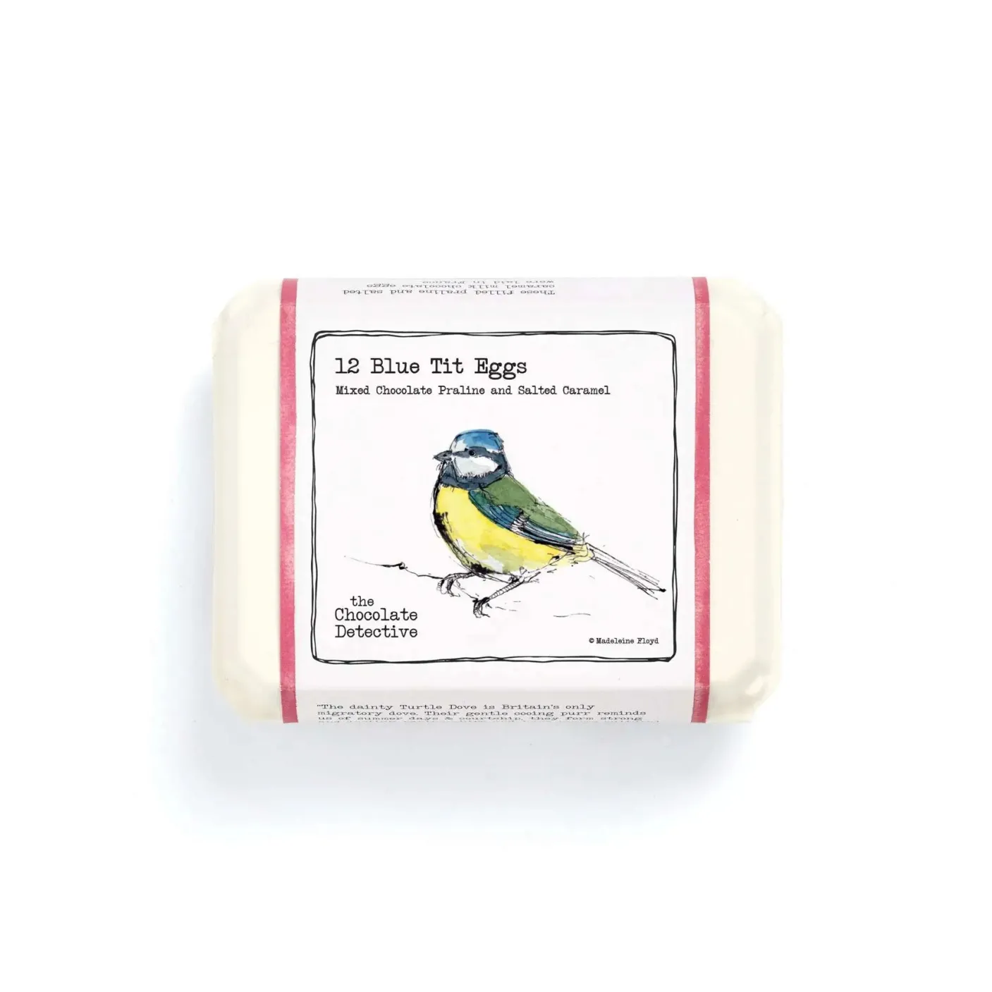 12 Blue Tit Eggs by The Chocolate Detective