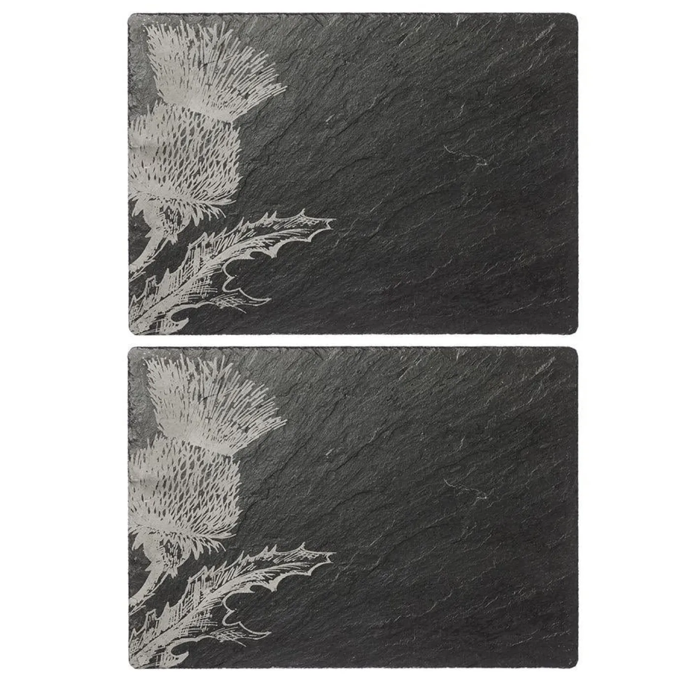 Thistle Slate Placemats - Set of 2