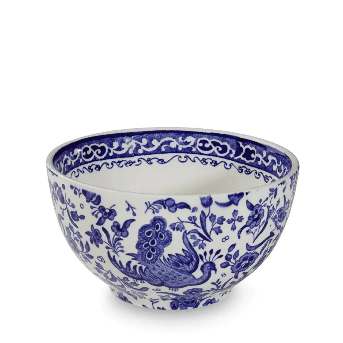 Blue Regal Peacock Mini Footed Bowl - 4.75in/12cm