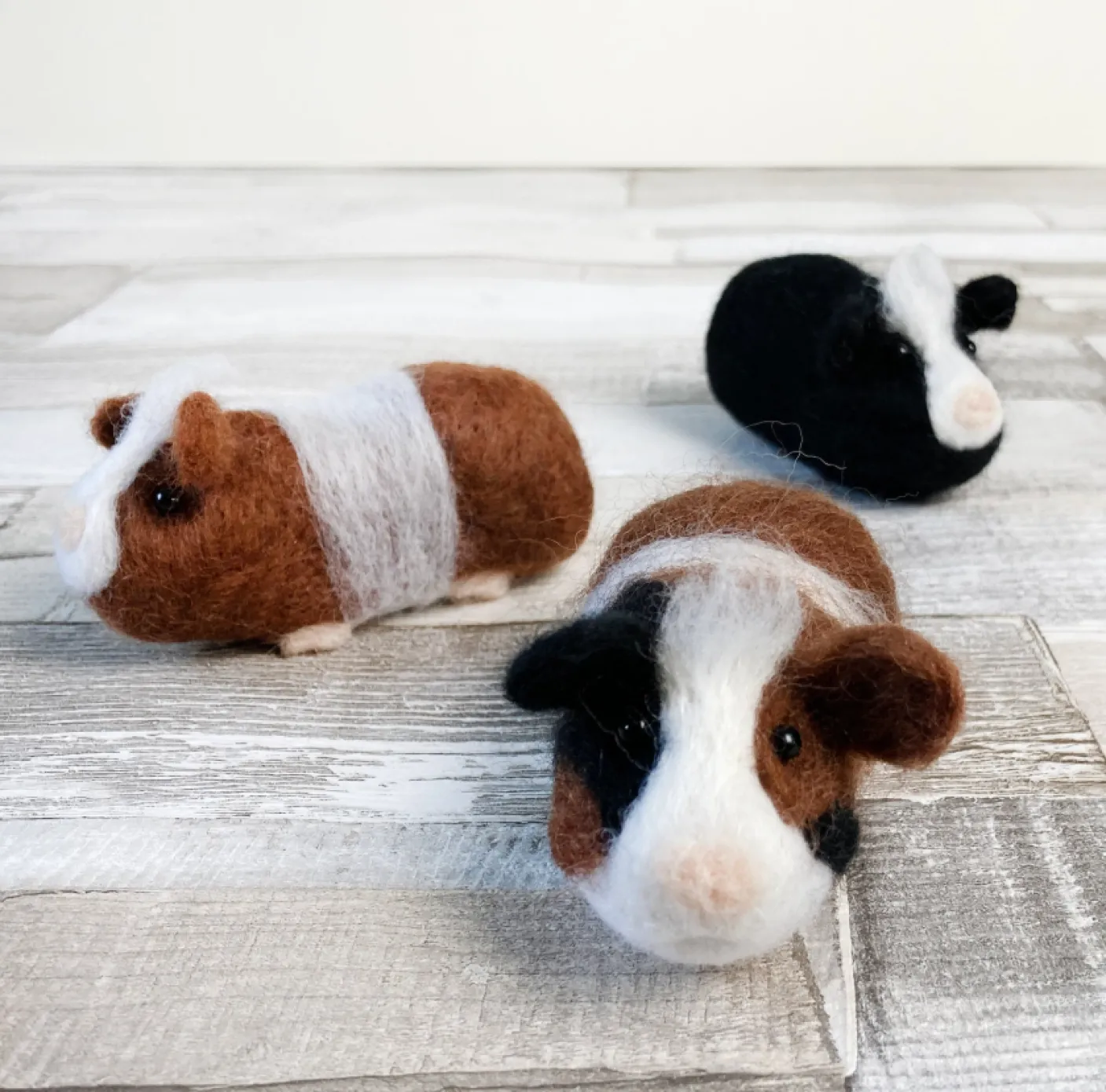 Guinea Pigs Needle Felting Kit