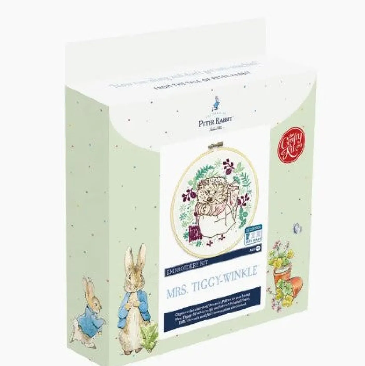 Mrs. Tiggy-Winkle Embroidery Kit