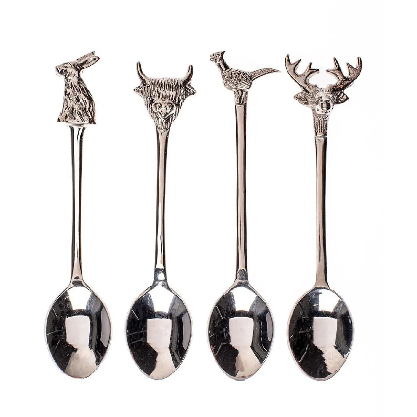 Country Animals Spoons Set of 4