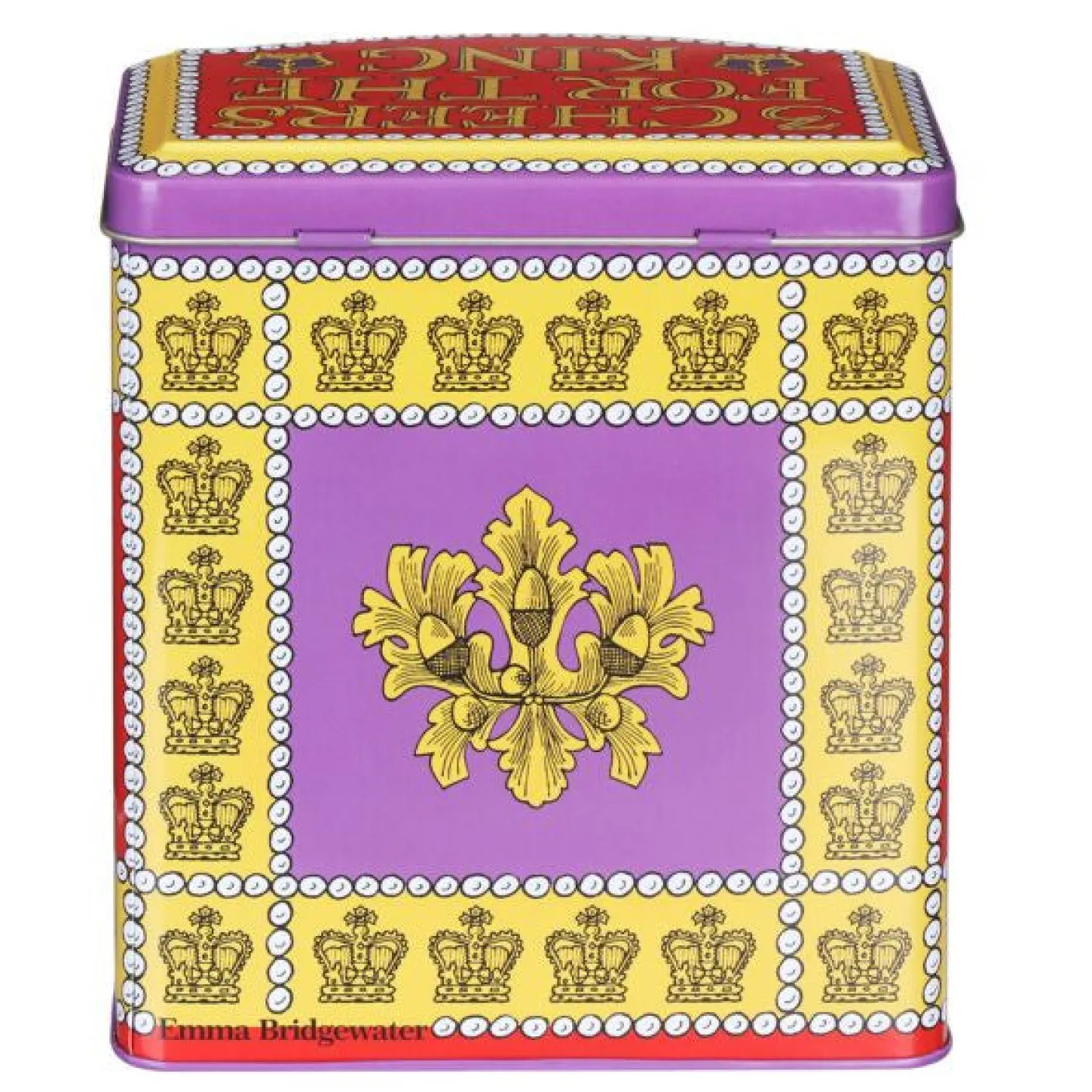 King Charles III Bow Fronted Caddy