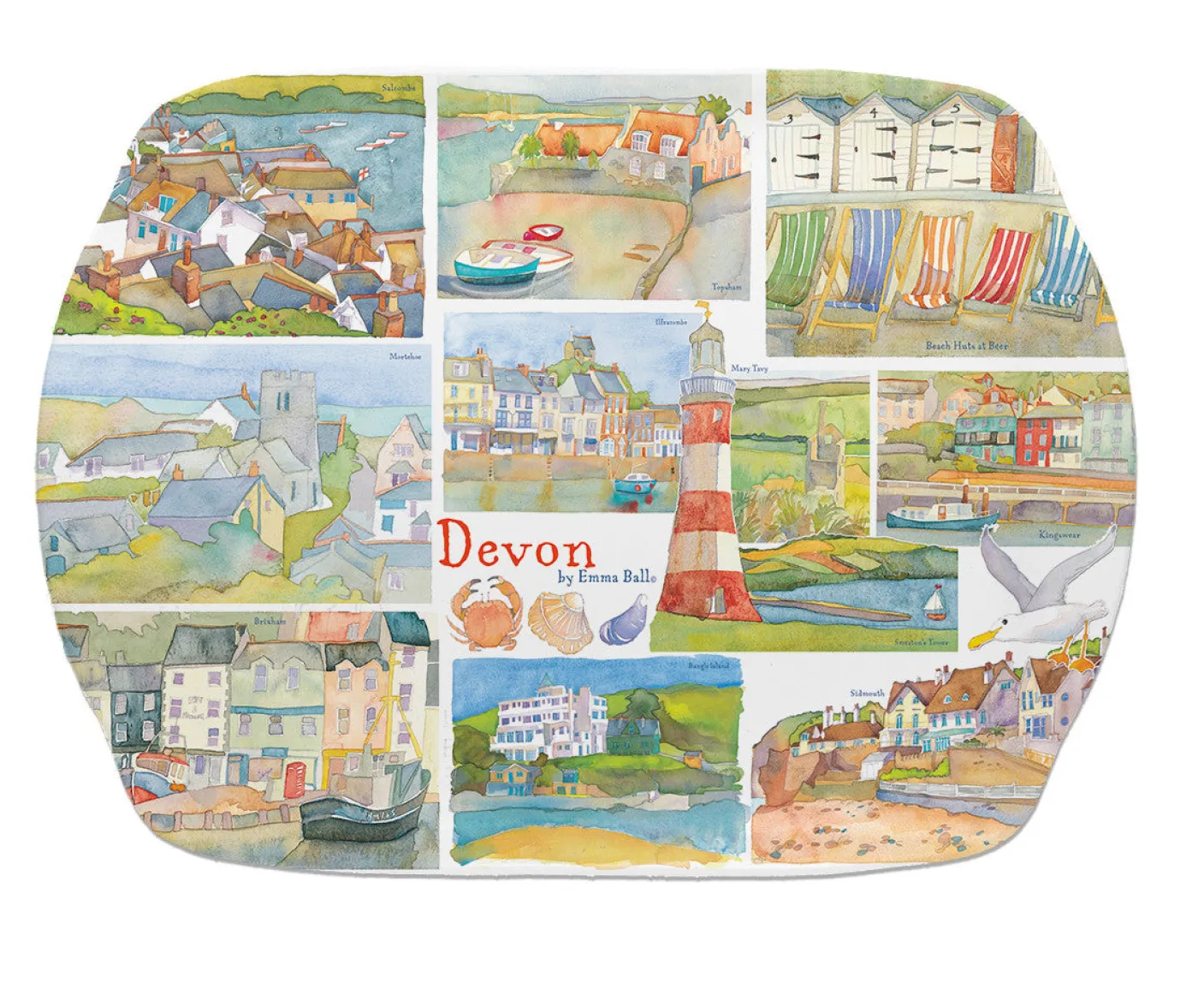 Devon Melamine Scatter Tray