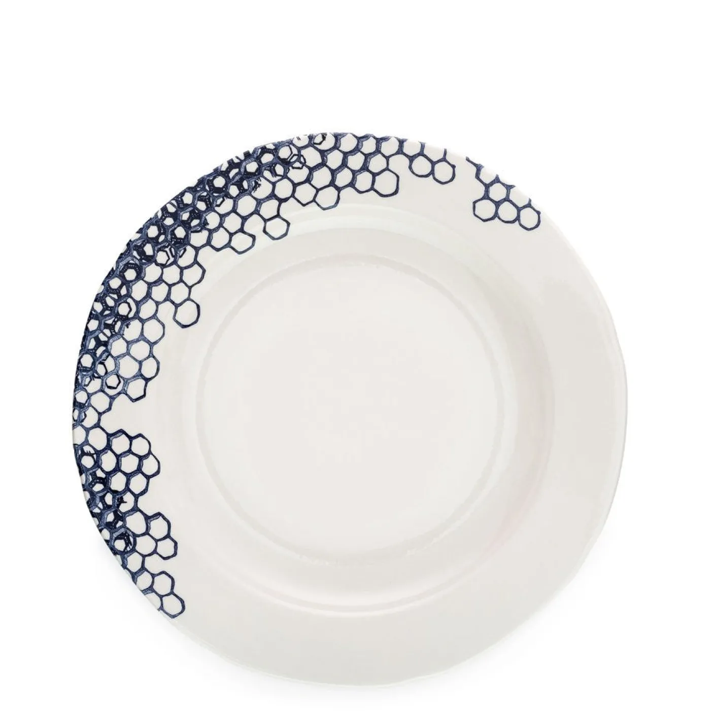 Ink Blue Pollen Dinner Plate 10 1/2 in