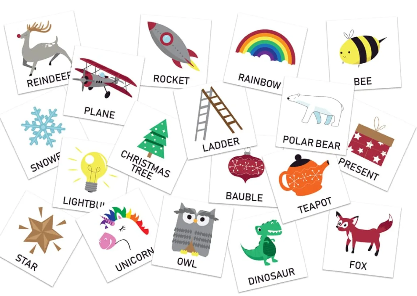 Mini Santa and Reindeer 6in Christmas Crackers Box of 6