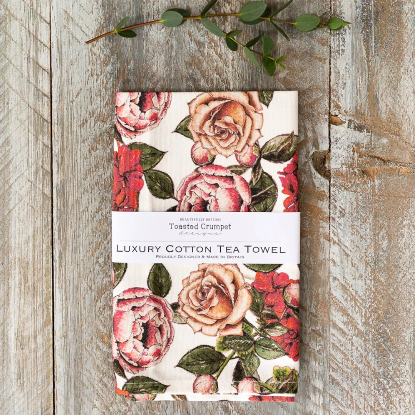 In Full Bloom (Pure) Tea Towel