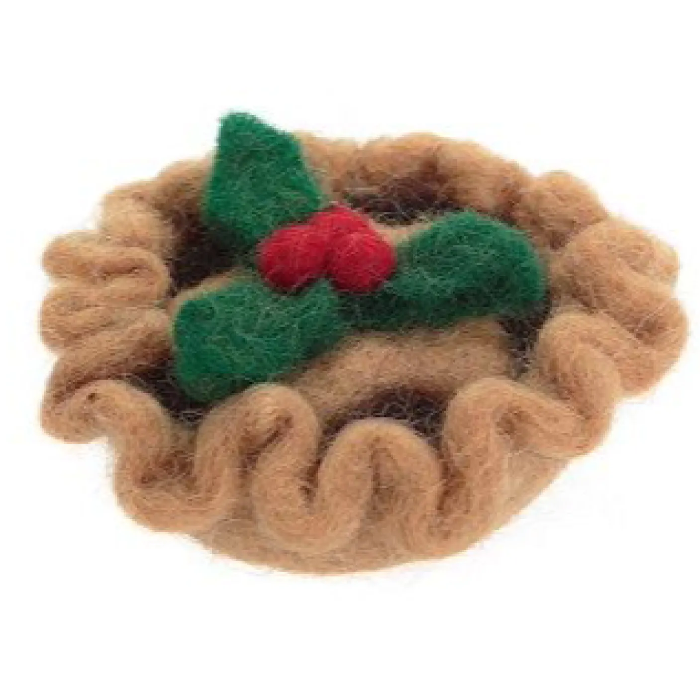 Mince Pie Felt Decoration