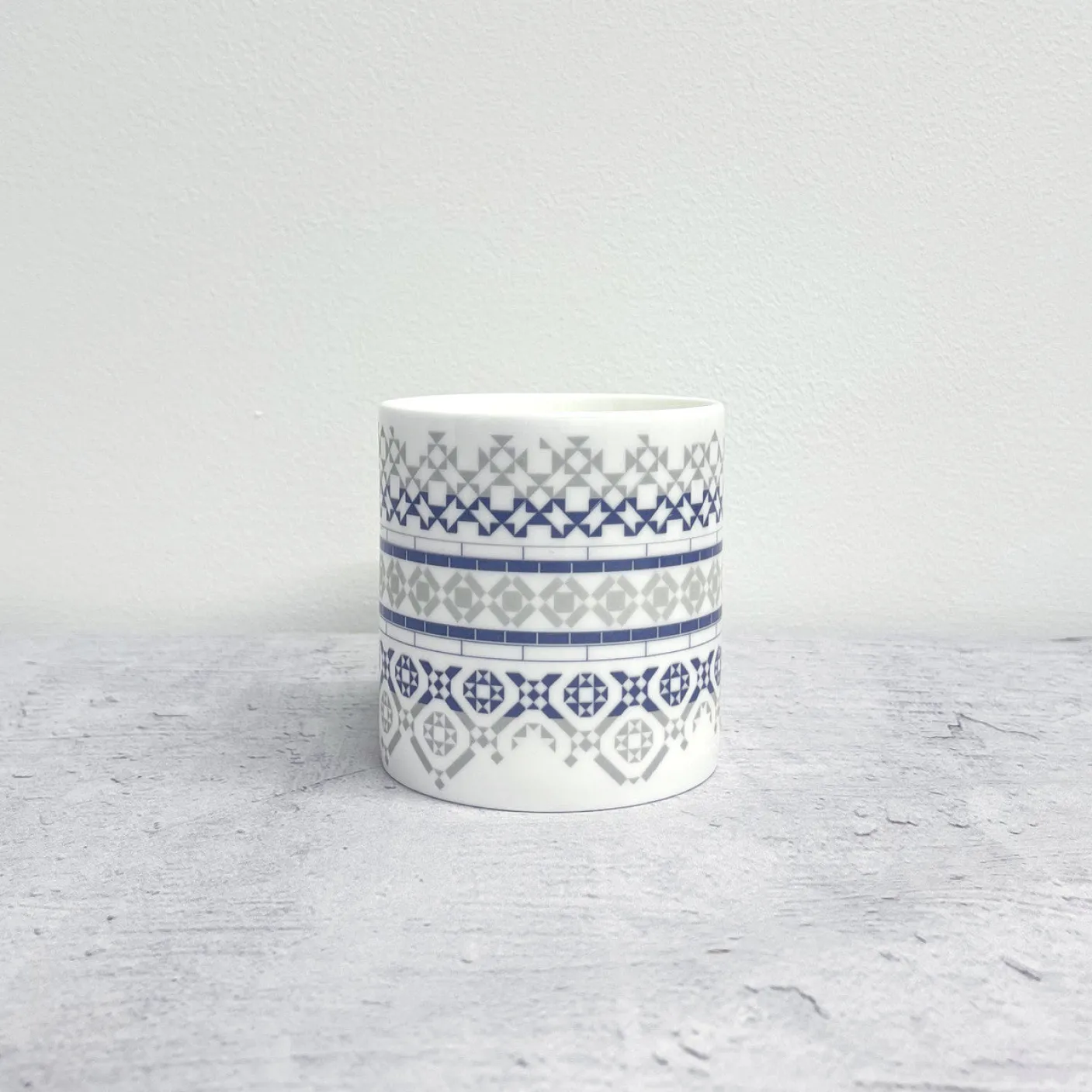 Victorian Tiles Fine Bone China Mug