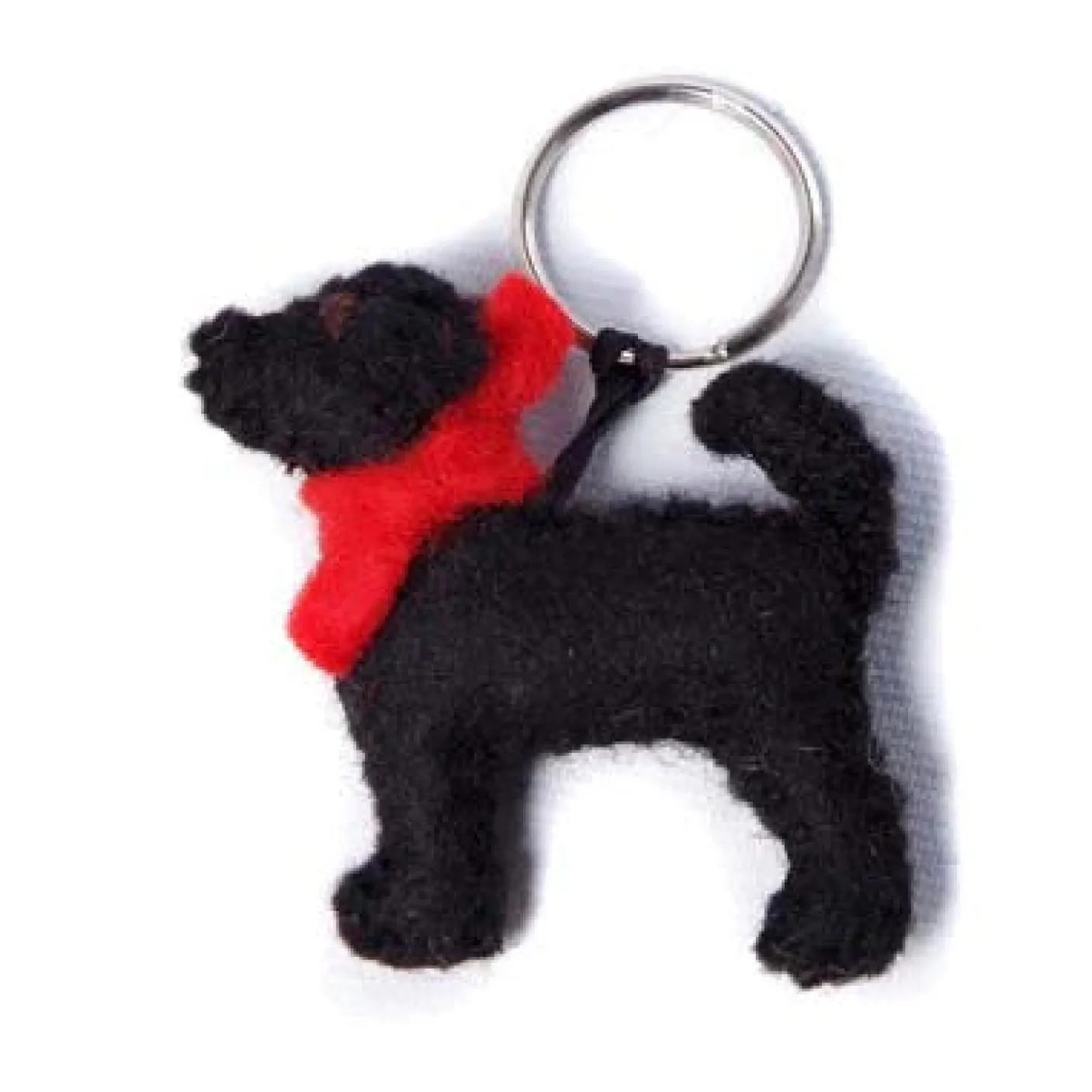 Marley the Black Lab Key Ring