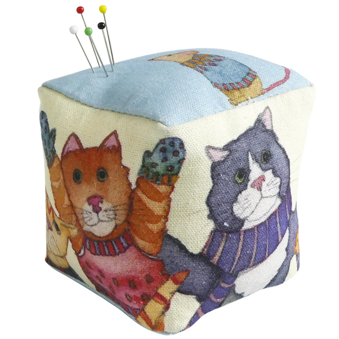 Kittens in Mittens Pin Cushion