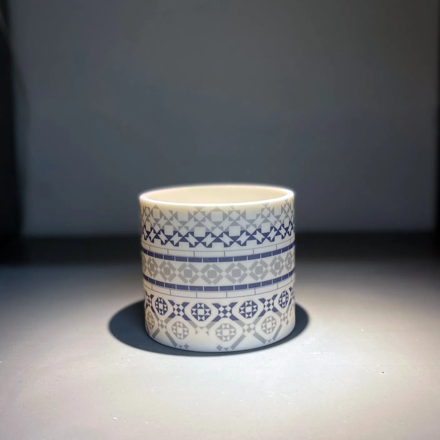 Victorian Tiles Ceramic Tea Light Holder