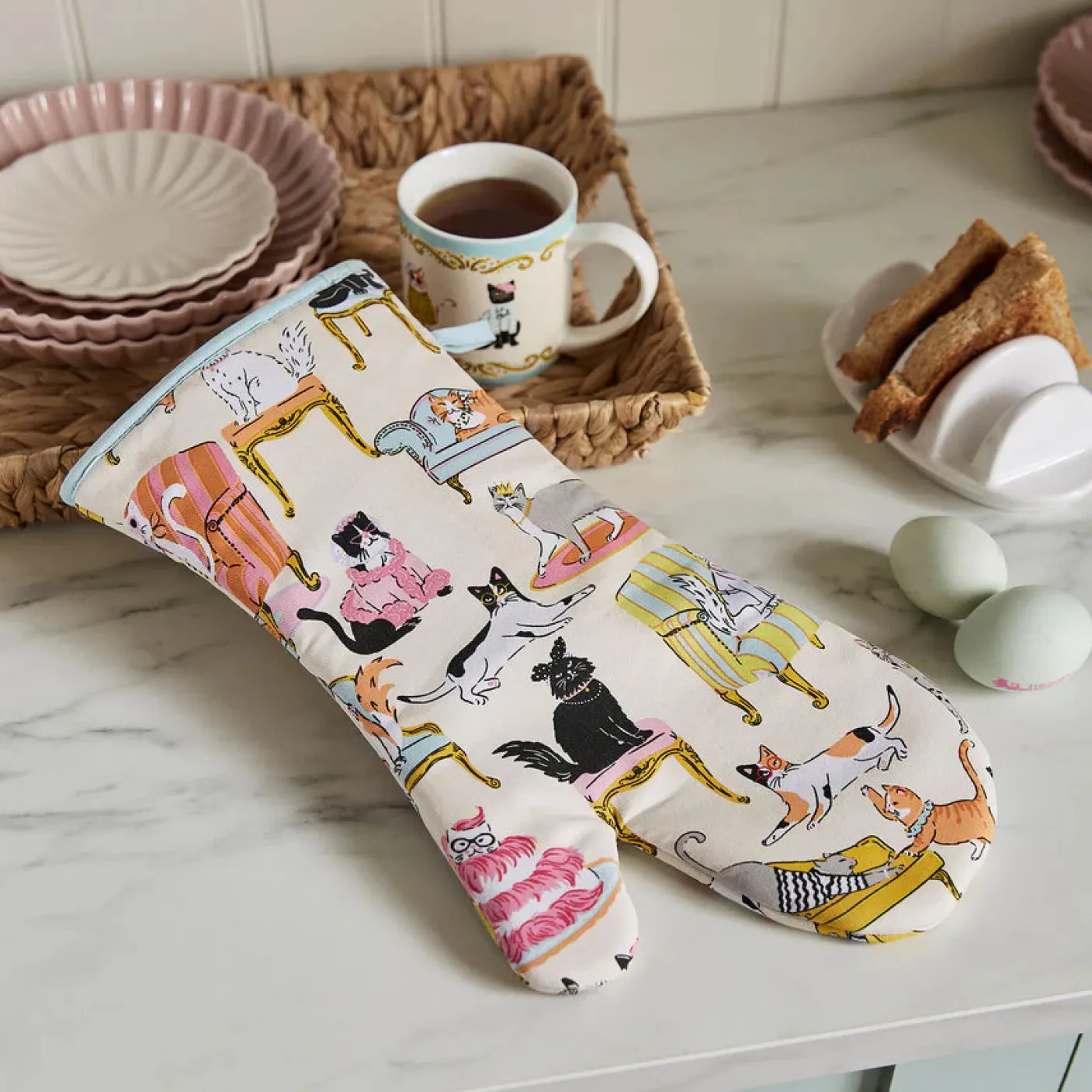 Cool Cats Oven Gauntlet