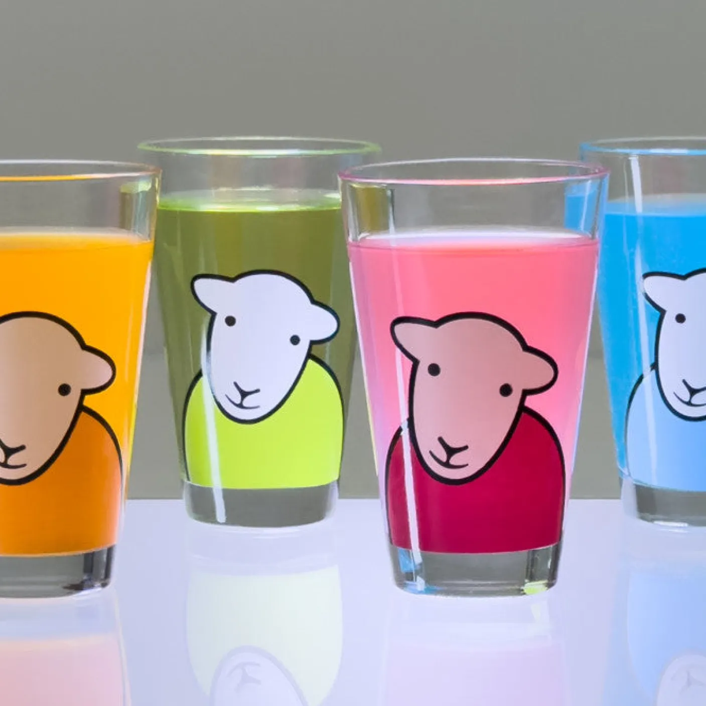 Herdy 'Hello' Tumbler Glass