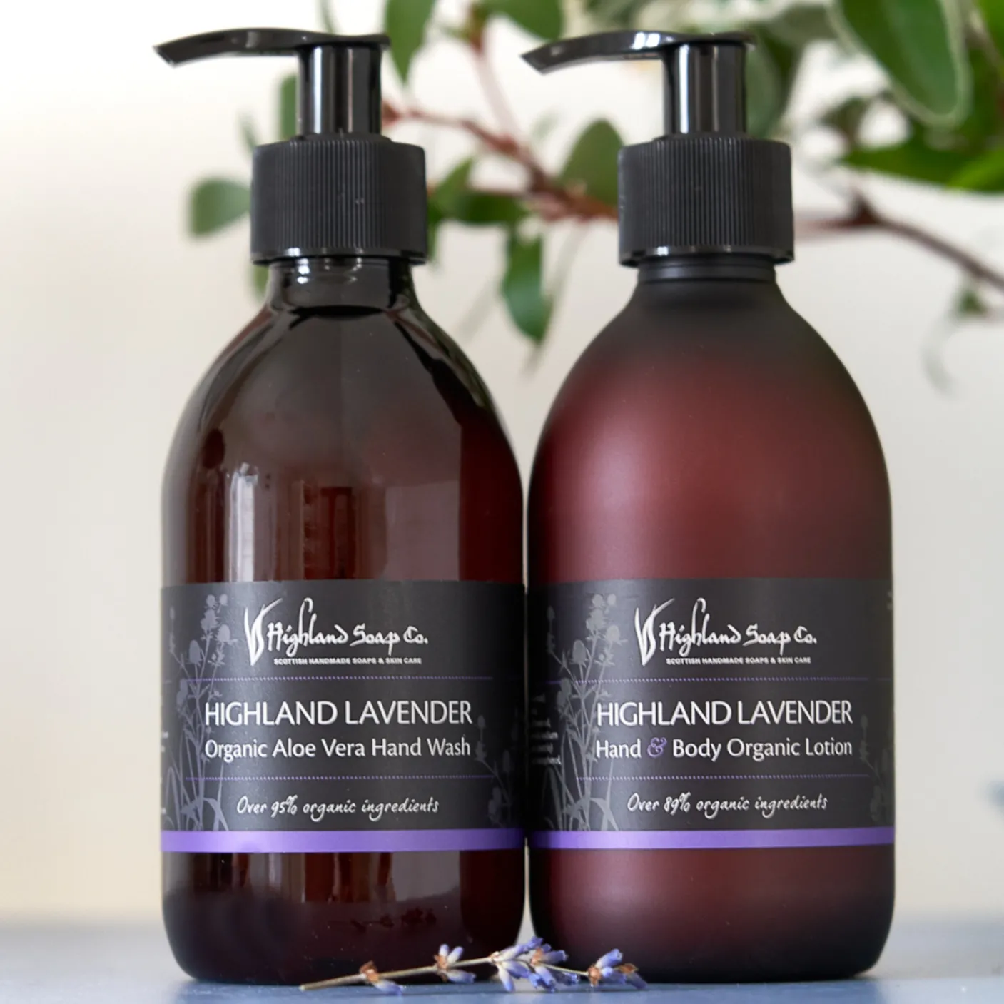 Highland Lavender Organic Aloe Vera Hand Wash