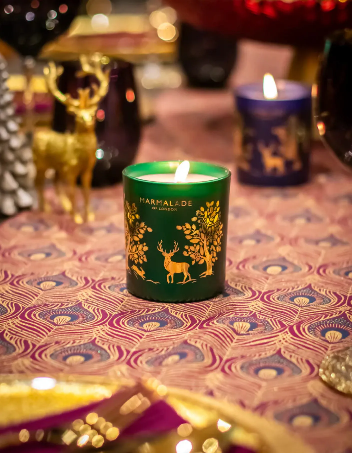 Wild Berry & Bramble Large Glass Candle