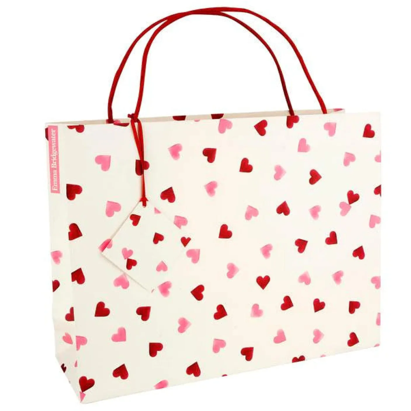 Pink Hearts Shopper Gift Bag