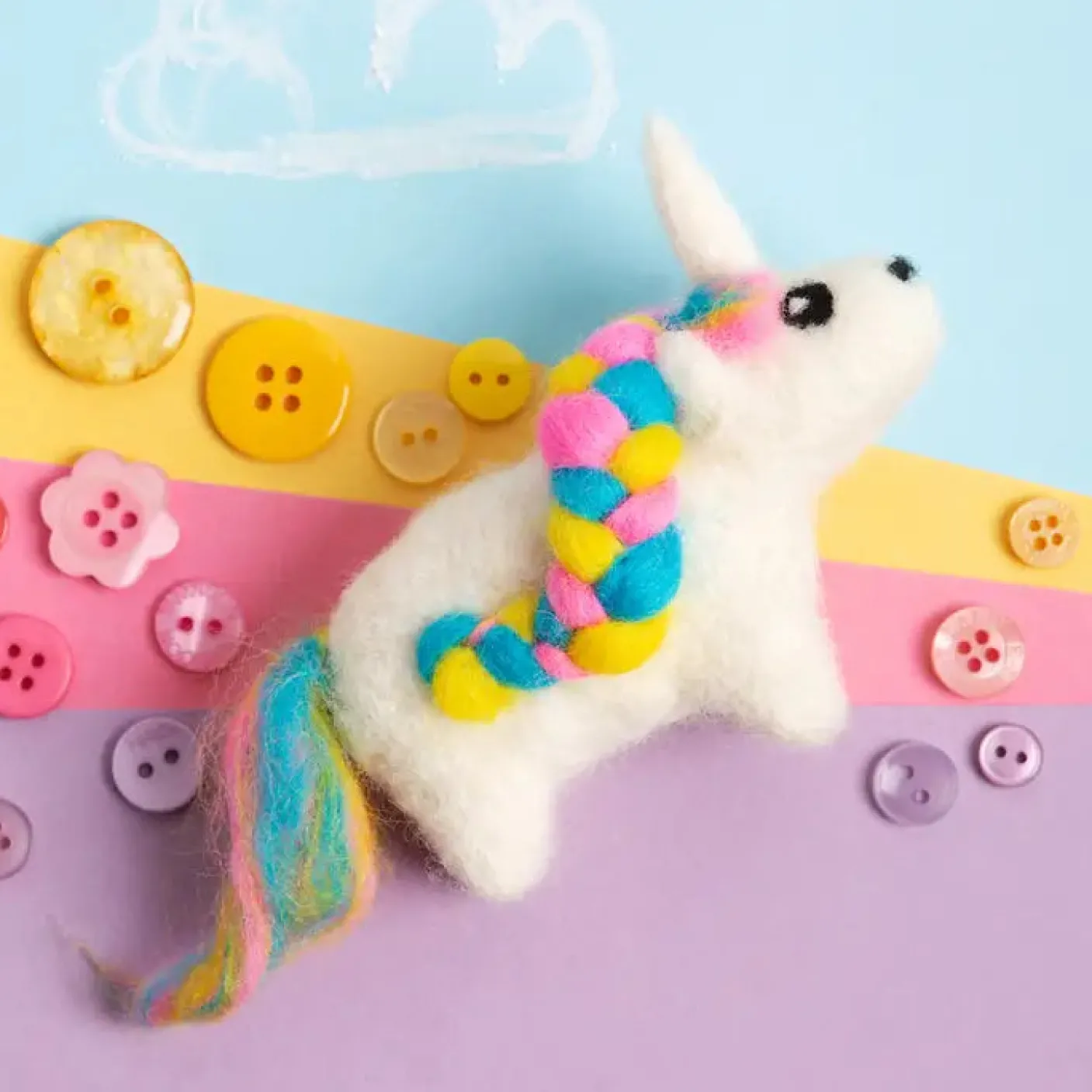 Unicorn Mini Felting Kit