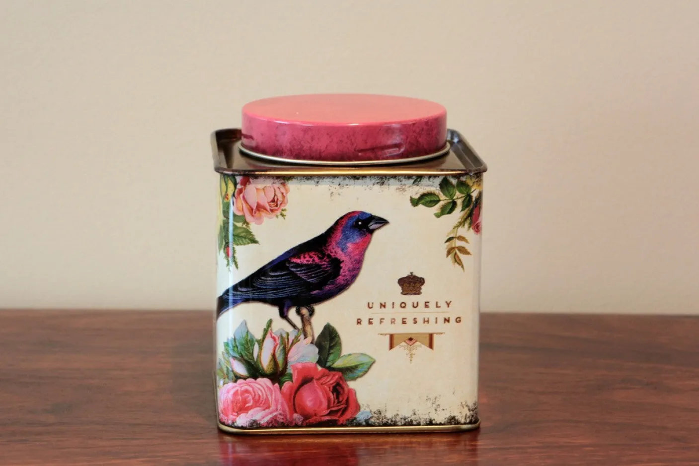 Nostalgia Square Tea Caddy