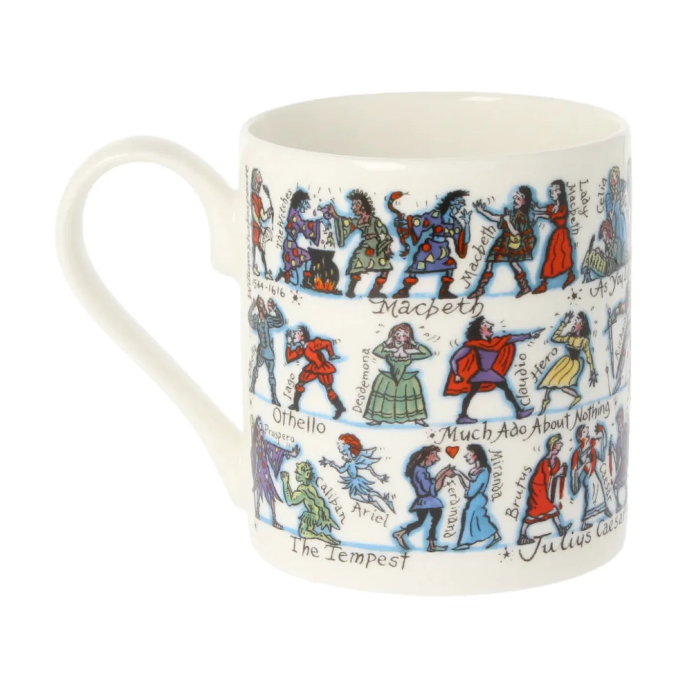 Picturemaps Shakespeare Bone China Mug