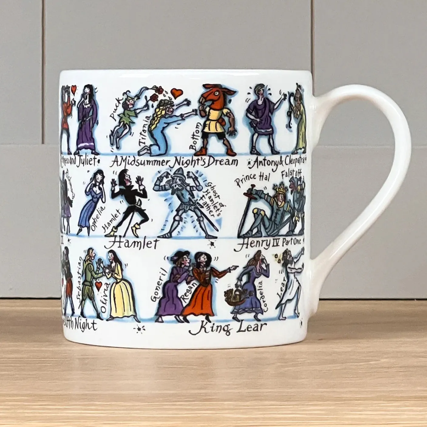 Picturemaps Shakespeare Bone China Mug