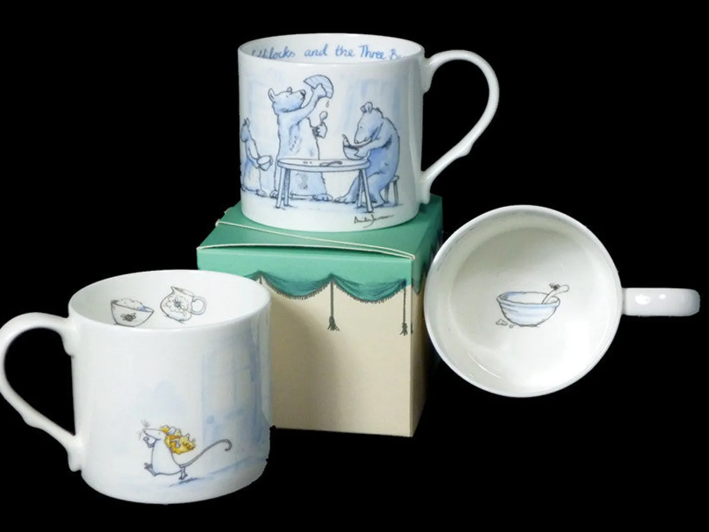 Goldilocks Blue Mug