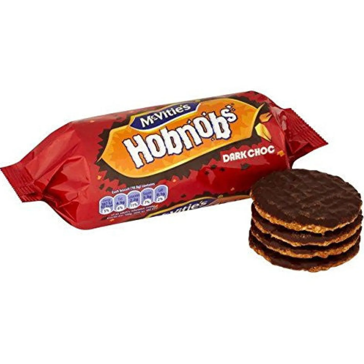 McVitie's Dark Chocolate HobNob Biscuits 10 oz