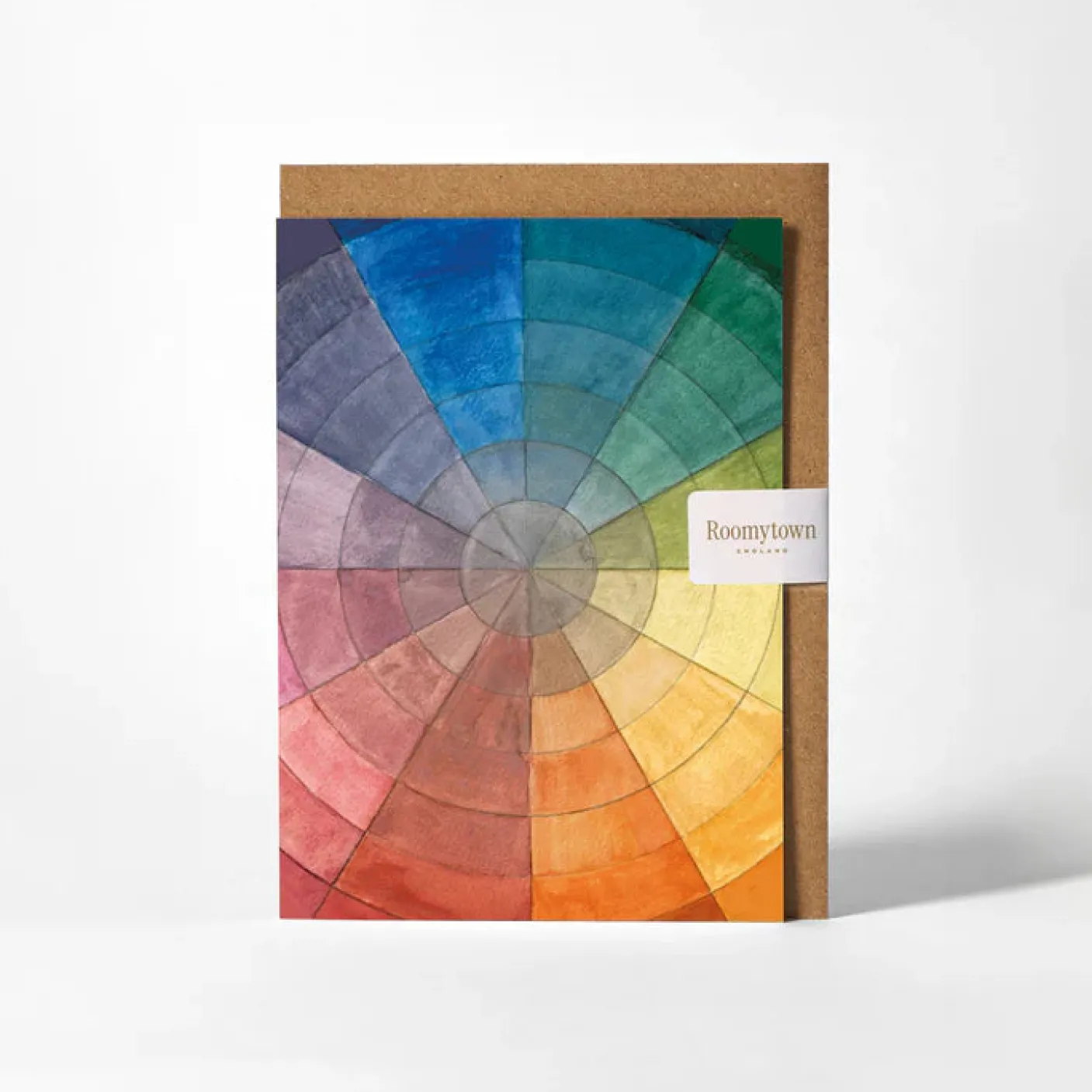 Otto Runge Colour Wheel Greetings Card