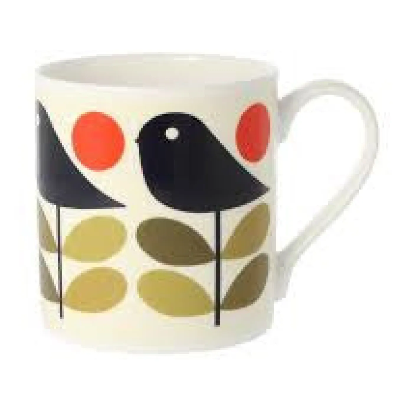 Orla Kiely Early Bird Bone China Mug