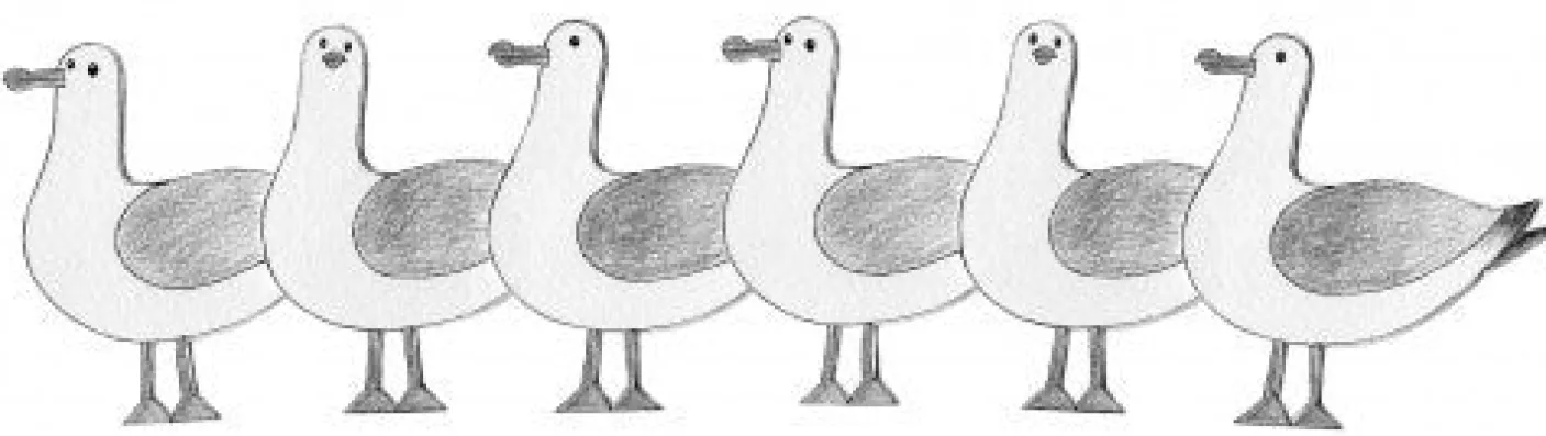 Sea Gulls (Devon) Mug by Moorland Pottery