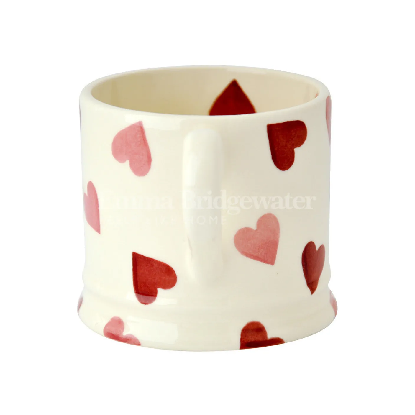 Pink Hearts Small Mug