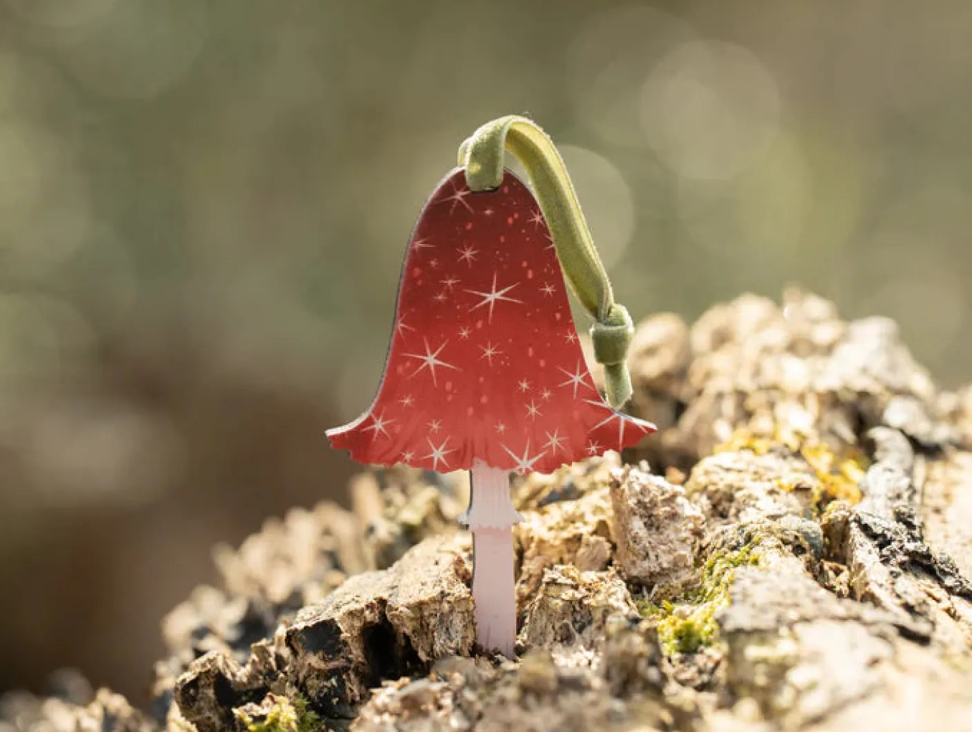 Starry Mushroom Wooden Decorations
