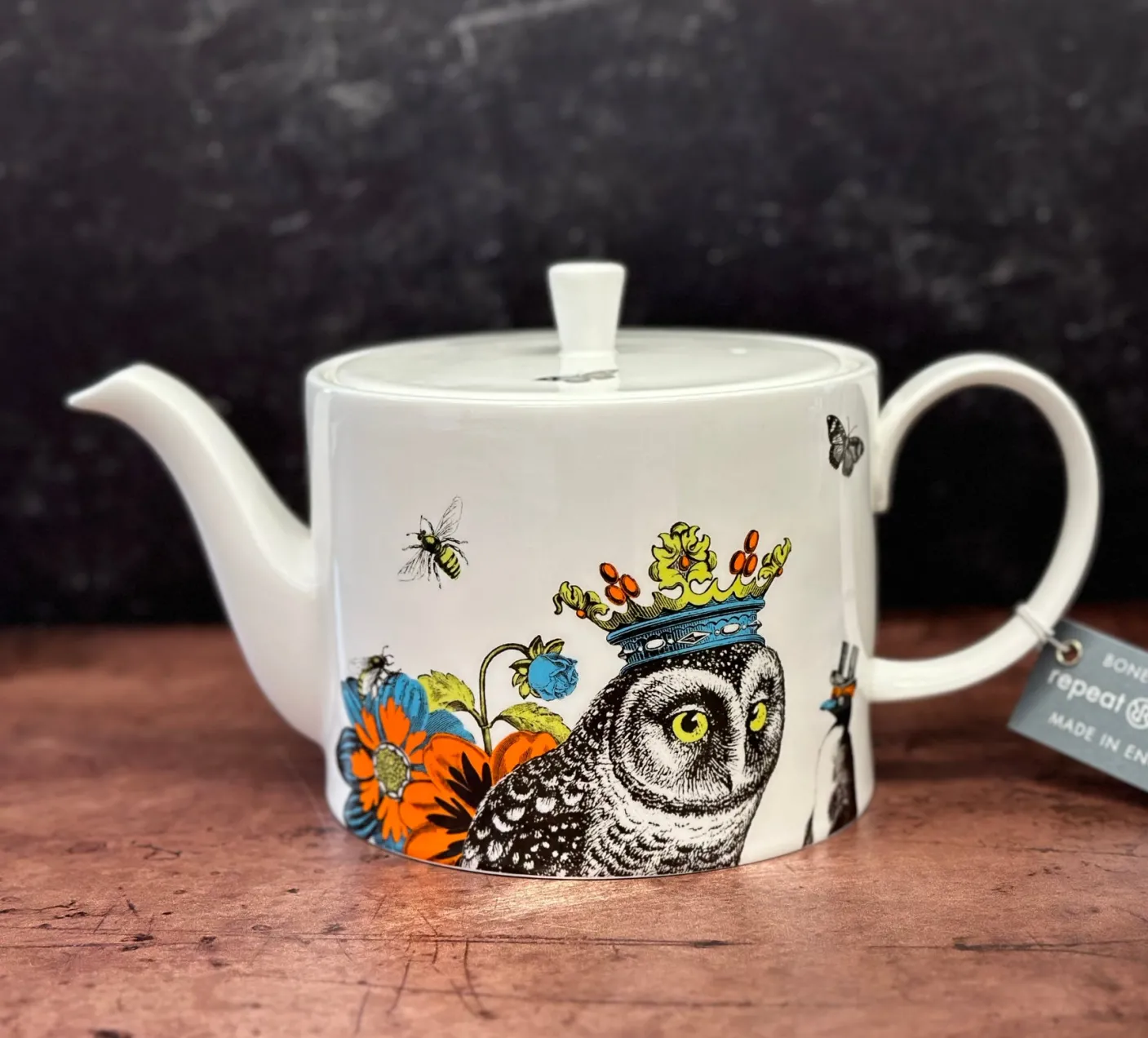 Menagerie Hoot Teapot