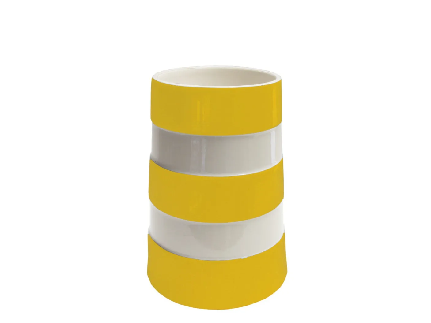 Cornishware Lighthouse Medium Yellow Vase