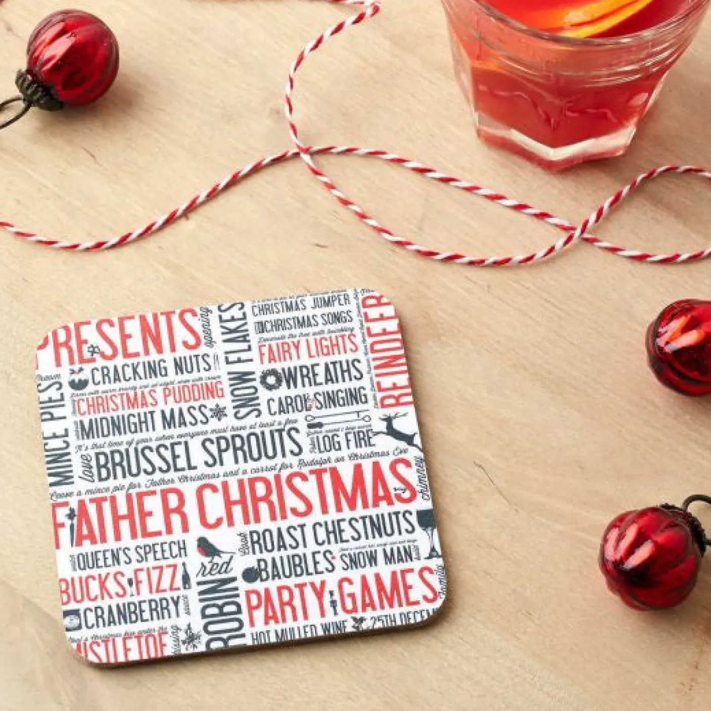 Festive Fun Coaster