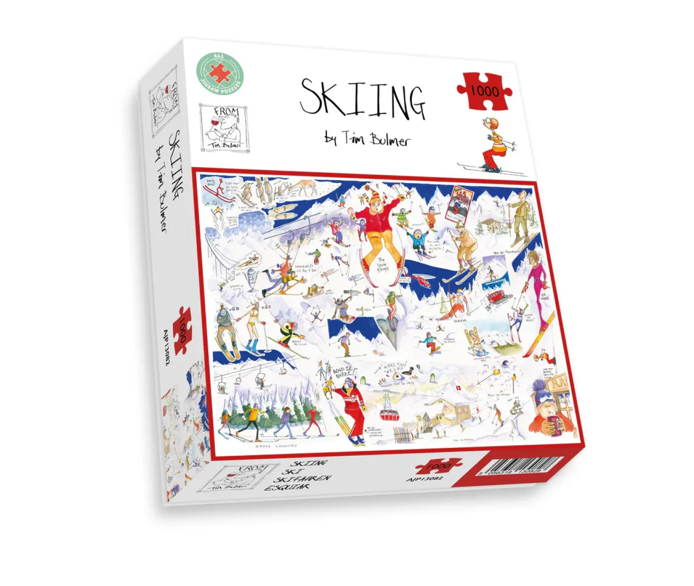 Skiing 1000 Piece Jigsaw Puzzle