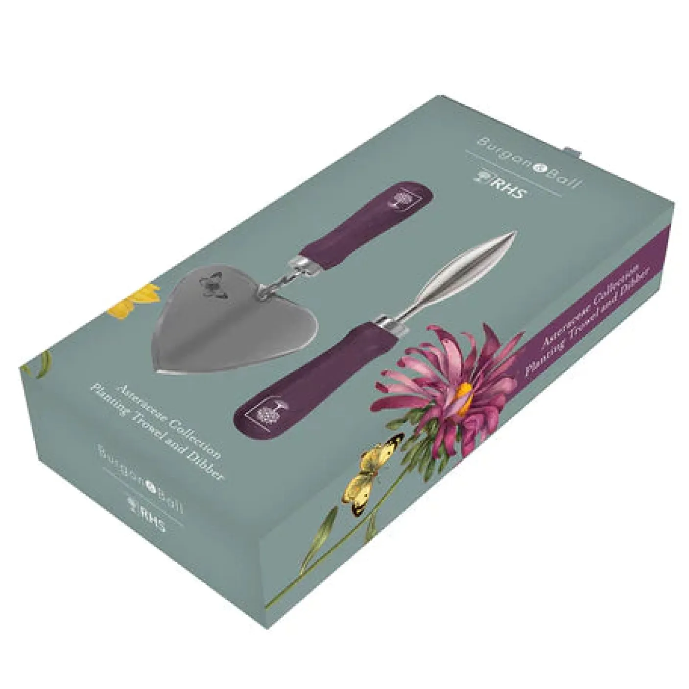 RHS Asteraceae Planting Trowel and Dibber Gift Box