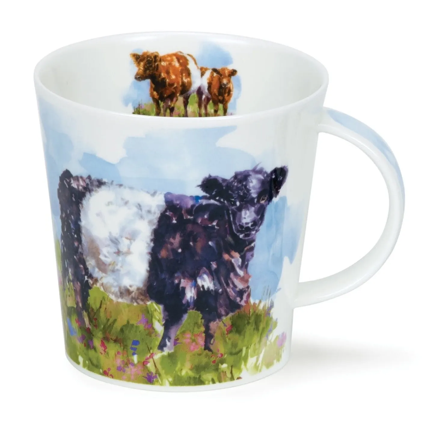 Cairngorm Belted Galloway Cow Mug