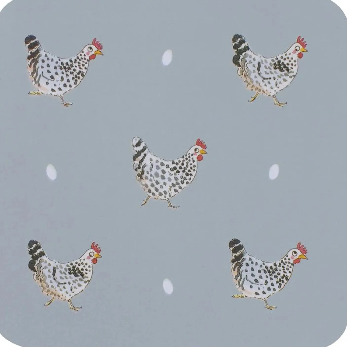 Chicken Coasters- Set of 4