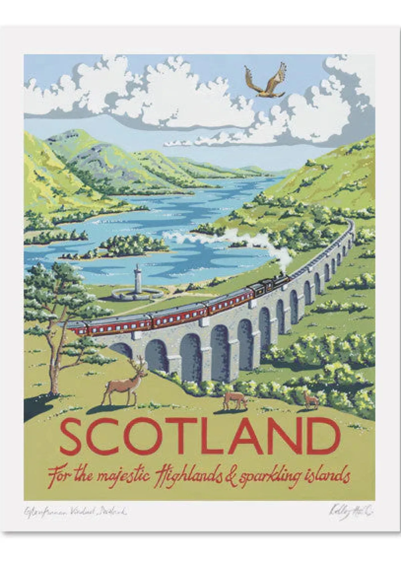 Scotland Card - Kelly Hall